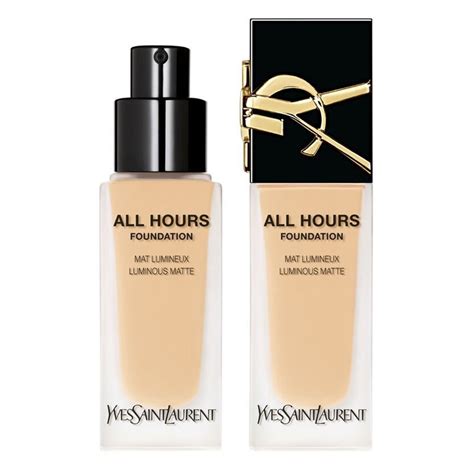 ysl all hours luminous natural matte foundation|ysl longwear foundation.